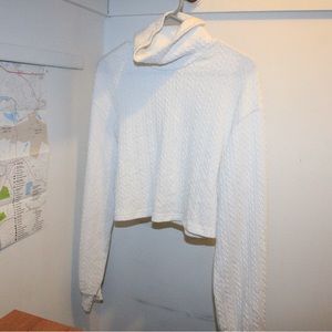 Cropped Long sleeve Turtleneck/ S